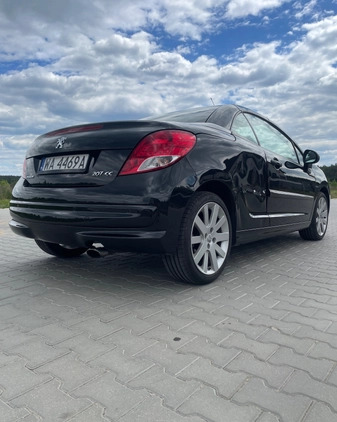 Peugeot 207 CC cena 17500 przebieg: 110000, rok produkcji 2010 z Wyszków małe 742